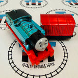 Celebration Metallic Thomas and Car (2013 Mattel) Fair Condition Used - Trackmaster Revolution