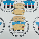 Curved Road Track 3.5" - 4 Pieces Thomas Brand Wooden - Used