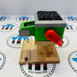 Coal Loader Green Faded/Marked Track Wooden - Used
