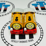 Bill & Ben (2002) Older Style Fair Condition/Discoloured Faces Capsule Plarail Pull Along - Used
