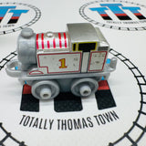 Thomas - Special Edition Platinum Thomas Fair Condition Chipped Sides Used - MINIS