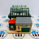 Knapford Station with Talking Sir Topham Hatt Small Marks on Track #1 Rare Wooden - Used