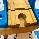 Rumbling Bridge Blue #1 (Cracked Track) Wooden - Used