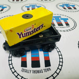 Yumsters Cargo & Cargo Car (2002) Bright Yellow Fair Condition Wooden - Used