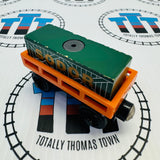 Cargo Car Orange with Green Cargo Rare Wooden - Used