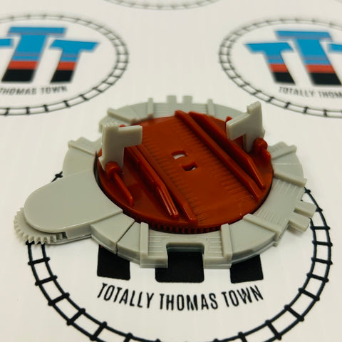 Red and Grey Turntable No Stickers Capsule Plarail - Used