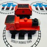 James Flat Magnet & Tender Flat Magnet and Staples #5 Wooden - Used