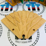 Roundhouse with Splitter #9 Poor Condition Chipped/Marked Track/1 Door Different Year Wooden - Used