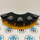 Roundhouse with Splitter #1 Chipped Track/Splitter Wooden - Used