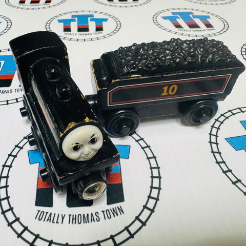 Douglas & Tender #3 (Learning Curve 2003) Fair Condition Marked/Painted Wooden - Used