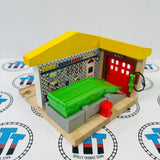 Sodor Service Station #1 Missing Air Pump Wooden - Used