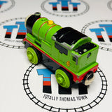 Percy - Motorized Battery-Operated Percy (Learning Curve 2002) Poor Condition Chipping Paint/NoisyWooden - Used
