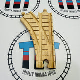 6.5" Male/Male Switch Wooden Knobs Vintage Clickity Clack Track Used 1 Piece - Thomas Brand