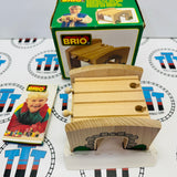 BRIO Tunnel and Double Bridge 33479 Excellent Condition in Box Wooden - Used