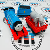 Sodor Safari Elephant Gordon no Mask with Elephant (2013) Used - Trackmaster Revolution