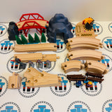 BRIO 33934 Large Countryside and Cargo Set (No Trains) Wooden - Used