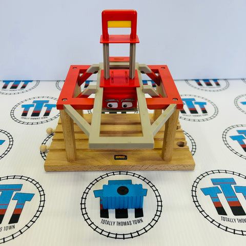 BRIO 32732 Clayton with Cargo #1 Theodore Tugboat Wooden - Used