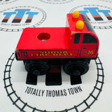 Fire Truck (Learning Curve) No Back Piece Wooden - Used