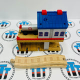 Sodor Search and Rescue with Lights and Sound and Tanker #1 See Notes Wooden - Used