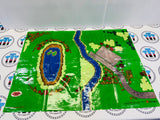 Thomas Wooden Railway Cloth Playmat with Quarry (1994) - Used