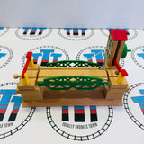 BRIO Lifting Bridge #3 Red Roof 33357 Marked Wooden - Used