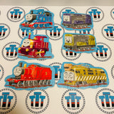 Thomas and the Magic Railroad 6 Shaped Jigsaw Puzzles with Poster Complete - Used