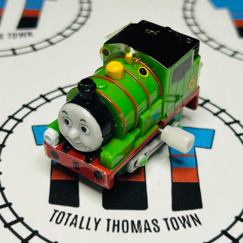 Percy Eyes Left Peeling Stickers Capsule Plarail Wind Up - Used