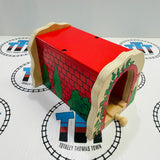 Red Brick Tunnel BIGJIGS Rail Wooden - New no Box