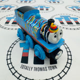Thomas - Happy Birthday Thomas (Mattel) Fair Condition Chipping Paint Wooden - Used