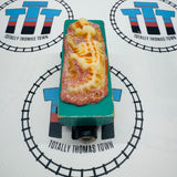 Fossil Car Teal (Learning Curve) Fair Condition Rusted Magnet Wooden - Used