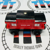 Sodor Line Caboose #6 (Learning Curve 2000) Rare Wooden - Used