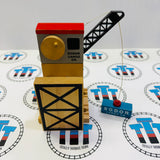 Sodor Cargo Co. Crane #7 Clickity Clack with Cargo (Bent Side) (1997) Wooden - Used
