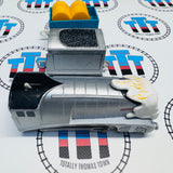 Snowy Spencer & Tender with Cargo Car (2013) Fair Condition Used - Trackmaster Revolution