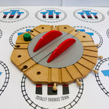 Round About Action Turntable #1 Good Condition (1996) Clickity Clack Wooden - Thomas