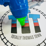 Steamworks Repair Station with Lights & Sound #2 Fair Condition Stickers Used - Trackmaster Revolution