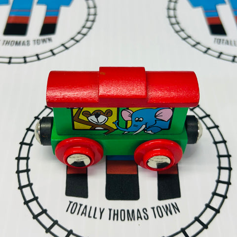 Green Caboose Generic Brand Train Wooden - Used
