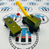 Breakdown Train (1996) & Flatbed (1999) Rare Chipping Paint Fair Condition Wooden - Used