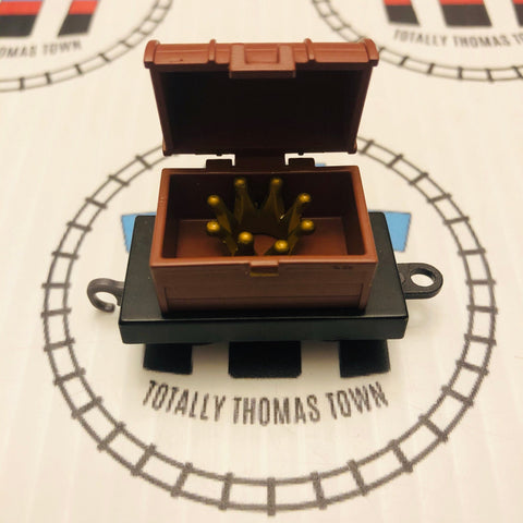 Treasure Chest With Crown Pull Along Capsule Plarail - New