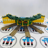 Tidmouth Sheds 5 Doors with Turntable #3 No Back Supports (Mattel) Used - Trackmaster