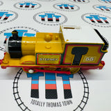 Stepney (2009 Mattel) Ripped Stickers and Noisy Fair Condition Chipped Buffer Used - Trackmaster