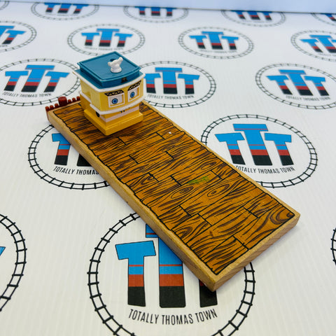 BRIO The Great Ocean Dock & Dispatcher 32730 Theodore Tugboat #1 Wooden - Used