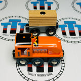BRIO 33694 Pop-Up Hood Engine & Cargo Car Wooden - Used