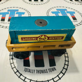 Misty Island Logging Station Cargo Car with Cargo Fair Condition Wooden - Used