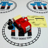 Winston with Sir Topham Hatt and Sticker Sheet Pull Along Capsule Plarail - Used