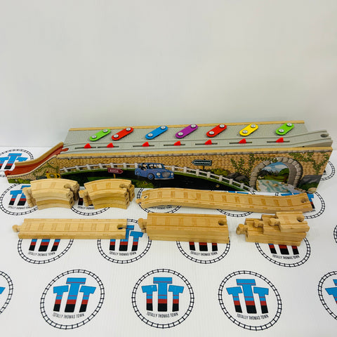 Musical Melody Station #2 and Track No Road Wooden - Used