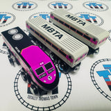 MBTA Commuter Rail Train Good Condition Generic Brand Wooden - Used