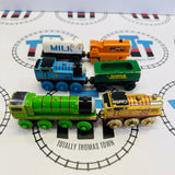 Train Value Pack for Customization #19 Fair/Poor Condition Chipping Paint/Discoloured/Missing Pieces Thomas Brand Wooden - Used