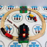 BRIO 33719 Farm Railway Set Complete Wooden - Used