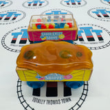 Candy Cars Tan Base (Thomas Wood Mattel Unpainted) Good Condition Wooden - Used