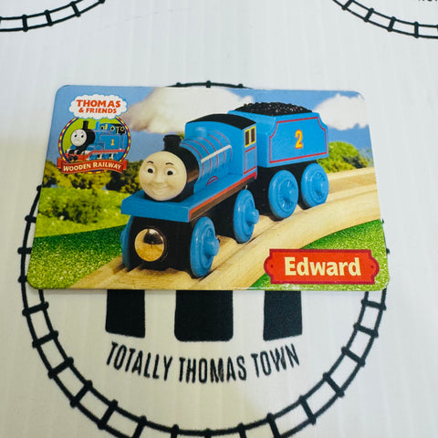 Wooden Railway Character Cards Used E - J  (1 Card) Choose Your Option